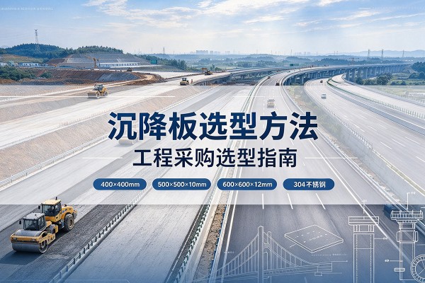 桐庐沉降板选择方法
