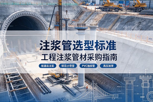 桐庐注浆管选型标准